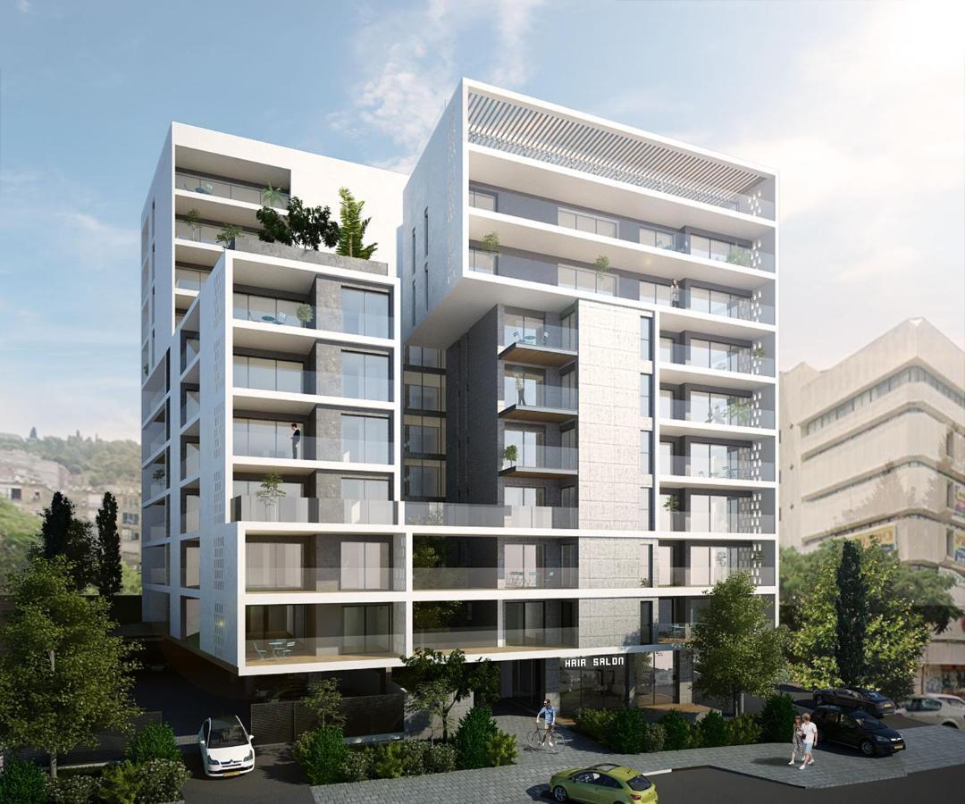 Luxury 3&4 Bedroom New Apartments - Close To The Beach & Bahai Gardens Haifa Exteriör bild